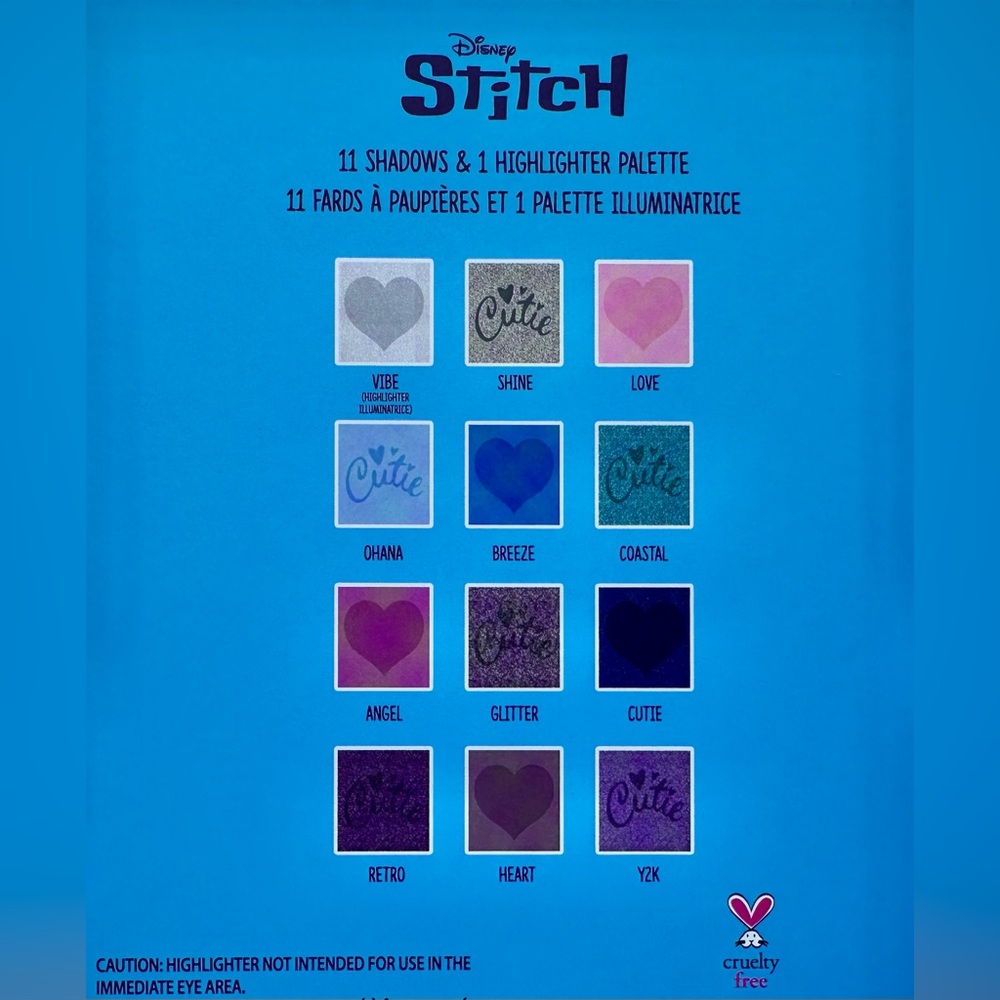 Stitch🩵Eyeshadow Palette - Picture 7 of 8